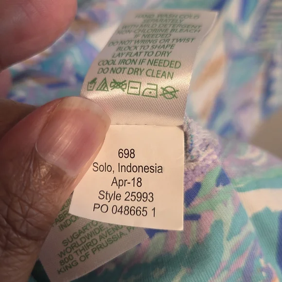 Lilly Pulitzer Harper Sailboat Shift Dress Sz L Nautical Vacation Resort Casual - Picture 11 of 11